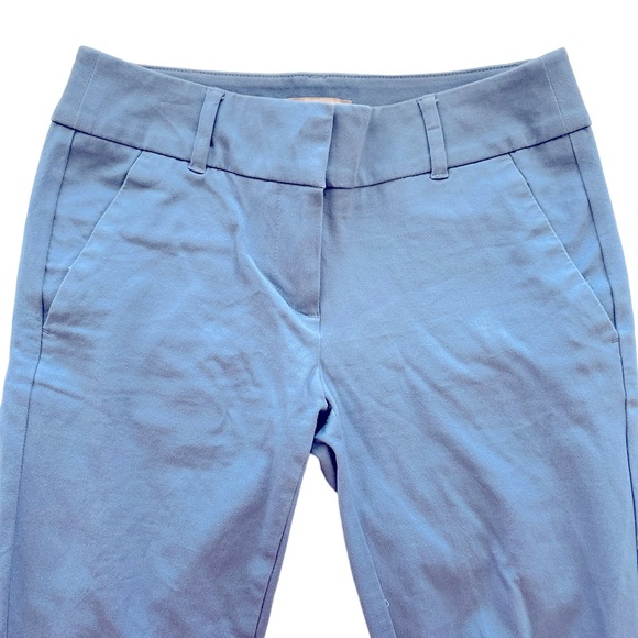 Women’s beautiful blue cropped slacks - Picture 2 of 4
